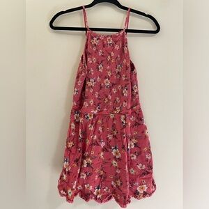 American Eagle Floral‎ Smocked Romper - M